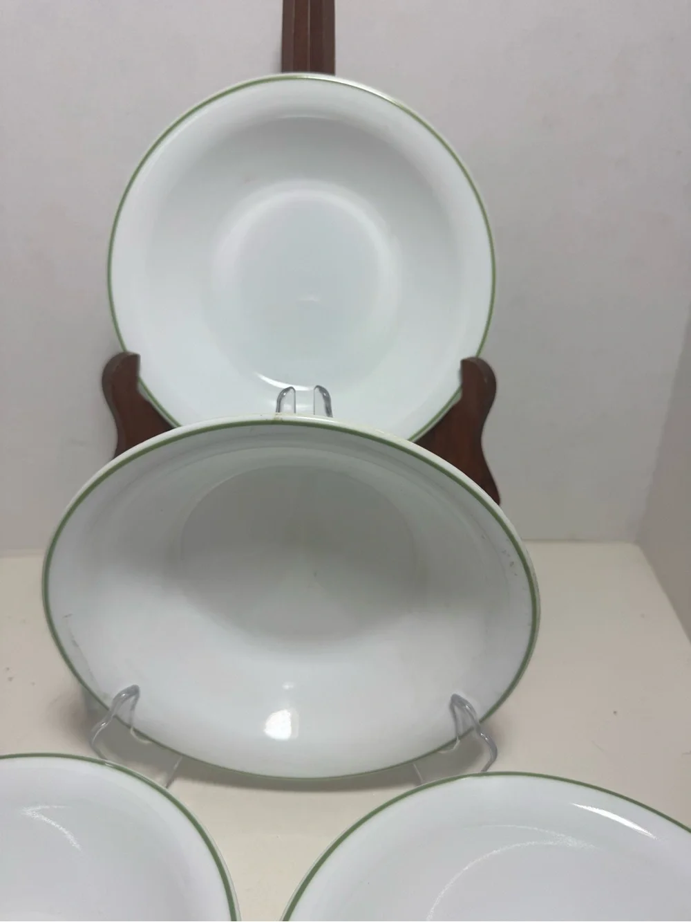 6CORELLE shadow Iris 7.2 516 ounce flared rim cereal, soup salad bowls